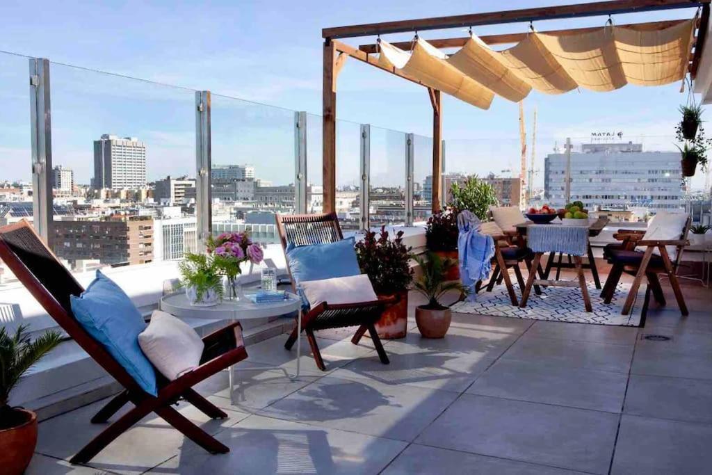 Wishome - Atico Con Espectacular Terraza En Bernabeu Madrid Exterior foto