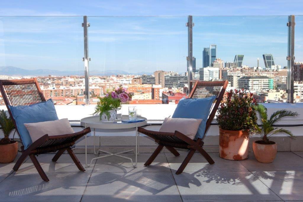 Wishome - Atico Con Espectacular Terraza En Bernabeu Madrid Exterior foto
